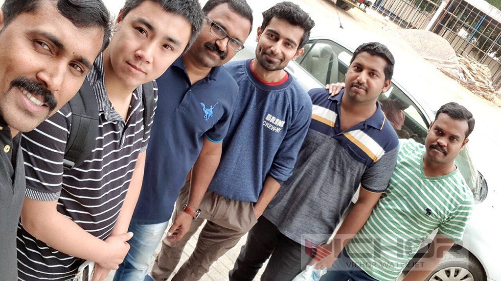 Mr. Wu with associates of Link Middle East Ltd.